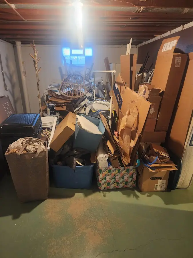 Roll-off dumpster container at job site for Roll Off Dumpster Rental in Kimberly